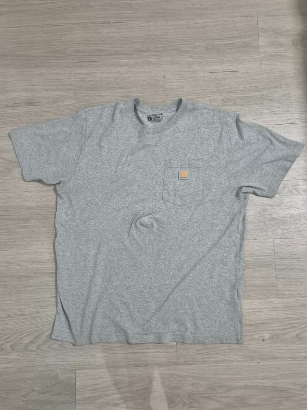 Carhartt Gray Pocket T-Shirt – Size Large